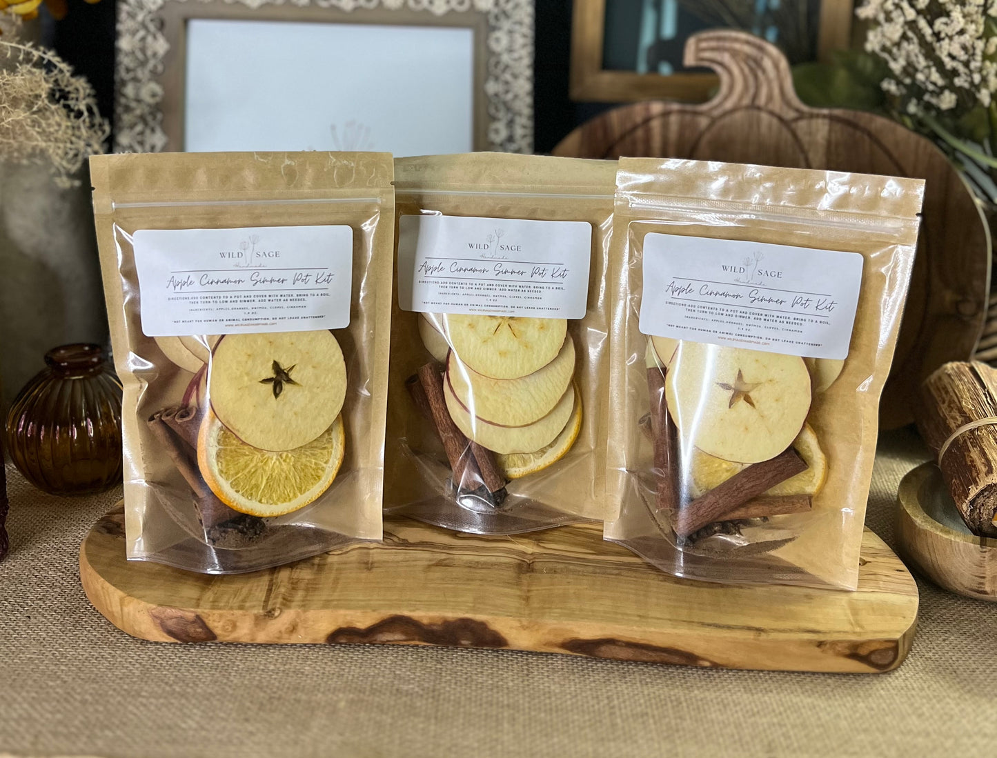 Apple Cinnamon Simmer Pot Kit